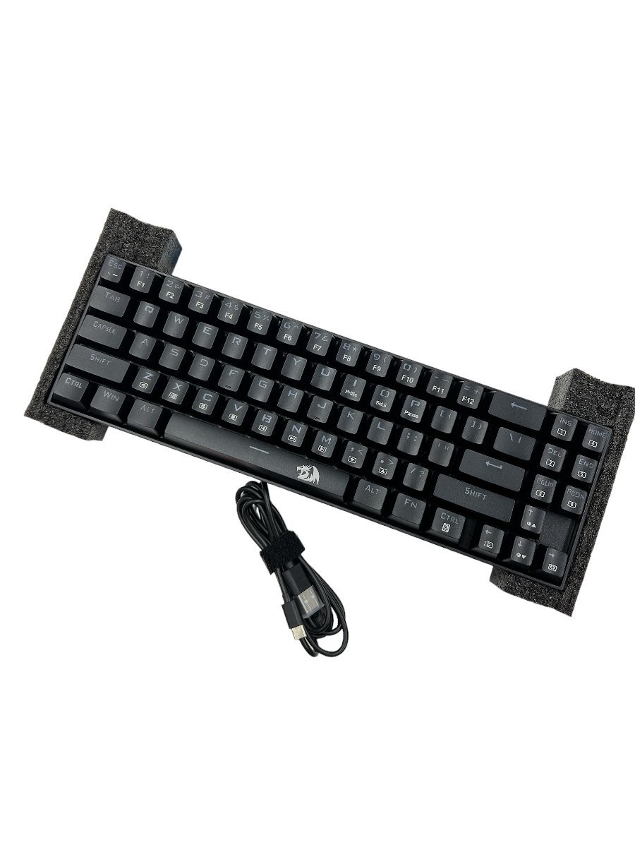 Redragon K599 ゲーミングキーボード ワイヤレス メカニカルキーボード 光るキーボード 有線キーボード テンキーレス KJ130_画像3