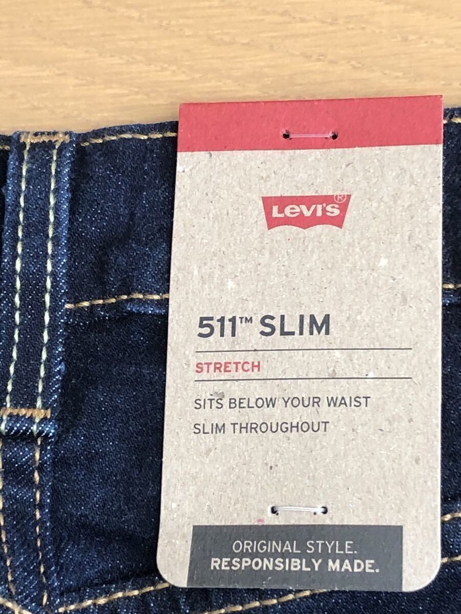 Levi's 511 SLIM FIT RINSEY W32 L32_画像7