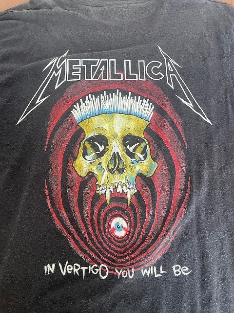  Metallica Pushead メタリカ パスヘッド Tシャツ Vintage Lの画像3