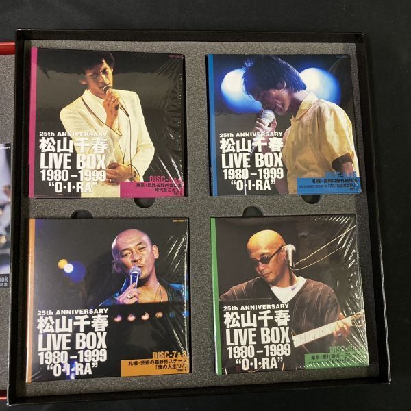 DBe578D08 松山千春 LIVE BOX 1980-1999 O・I・RA/COLUMBIA COCP31530 CD_画像6