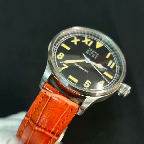 FCc016D06 работа товар самозаводящиеся часы TERRA CIELO MARE BK циферблат наручные часы мужской 