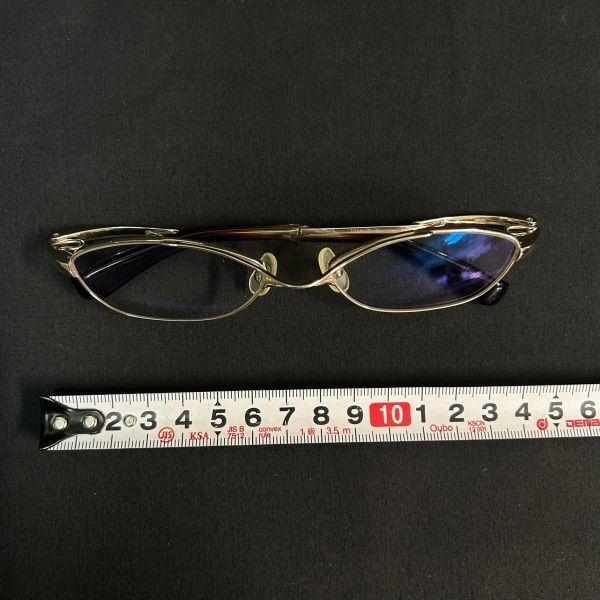 FCc092D06 S-530T 53□17 140-1 3C 999.9 フォーナインズ TITANIUM 日本製 眼鏡 メガネの画像10
