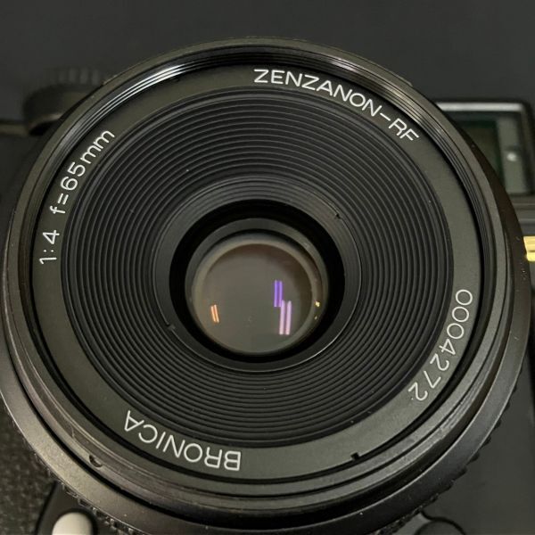 DCb825Y06 ブロニカ BRONICA RF645 ZENZANON-RF 65mm F4 中判カメラ レンジファインダー フィルムカメラの画像2