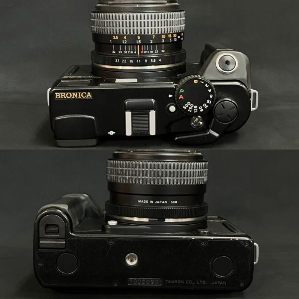 DCb825Y06 ブロニカ BRONICA RF645 ZENZANON-RF 65mm F4 中判カメラ レンジファインダー フィルムカメラの画像3