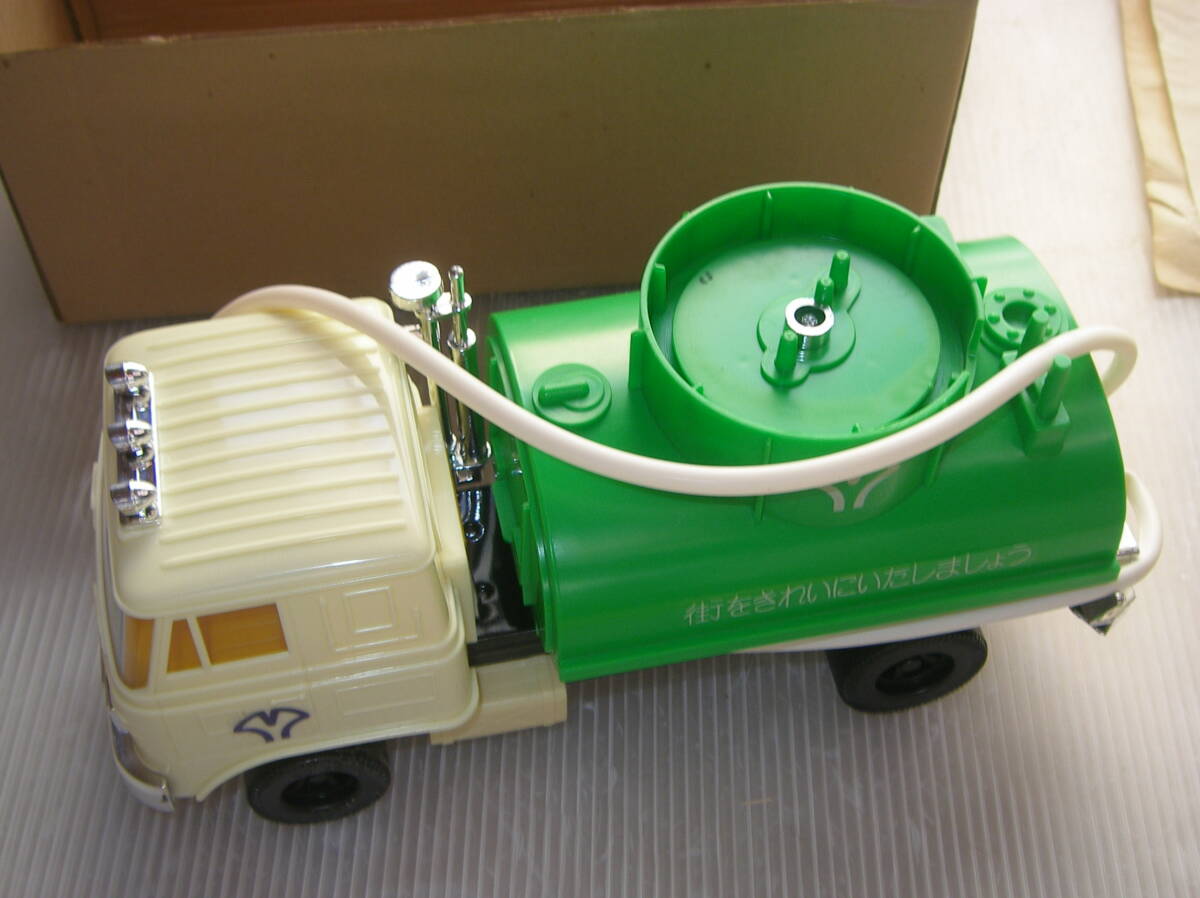 ☆ 米澤玩具 バキュームカー 70年代 ヨネザワ玩具 当時物【未使用】 ☆の画像4