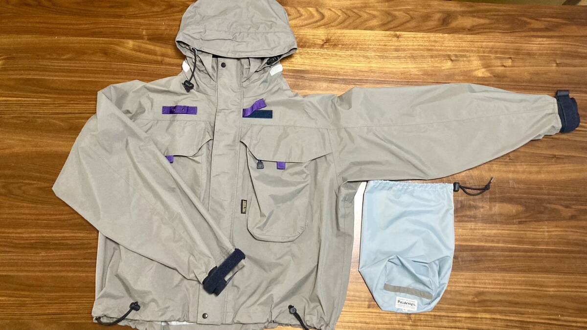  бесплатная доставка paz дизайн Gore-Tex болотный жакет XL/made in Japan б/у товар 