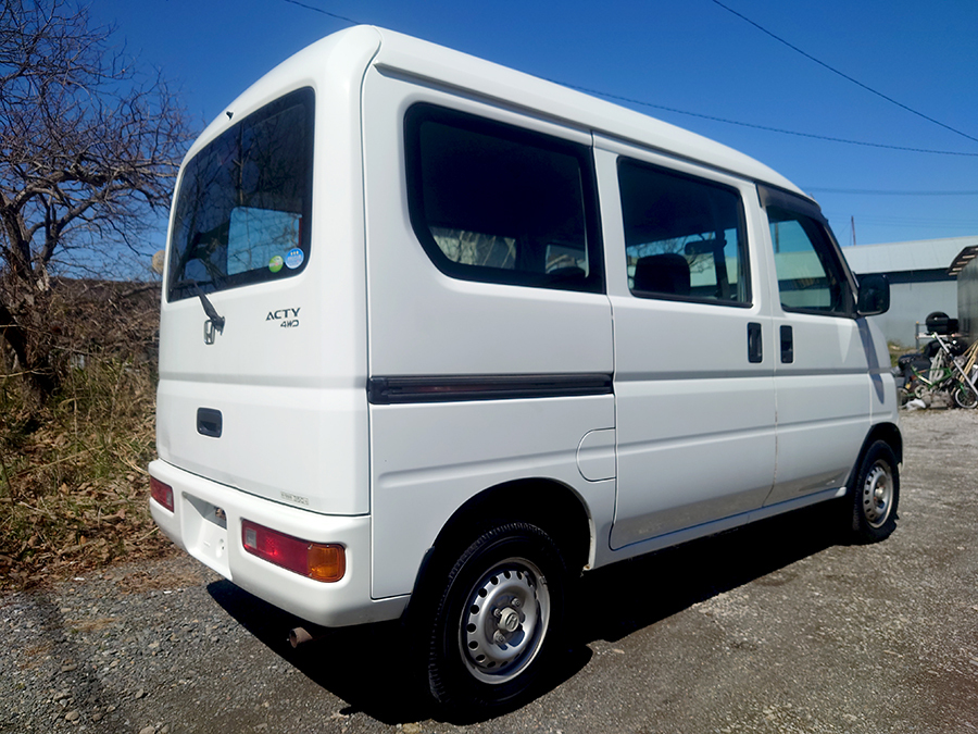 4WD☆アクティ バン☆車検2年付 タイベル交換済み H18年式 HH6 5速 MT 埼玉県 飯能_画像3