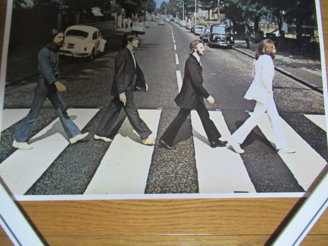  подлинная вещь Beatles постер 52cm×52cm STEREO EAS-80560 не продается 