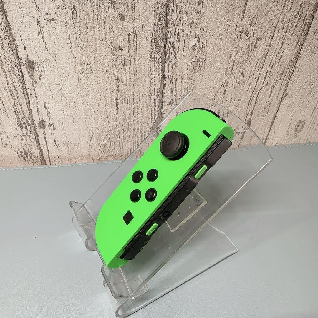 準美品 人気カラー グリーン Switch 左ジョイコンJoy-Con_画像3