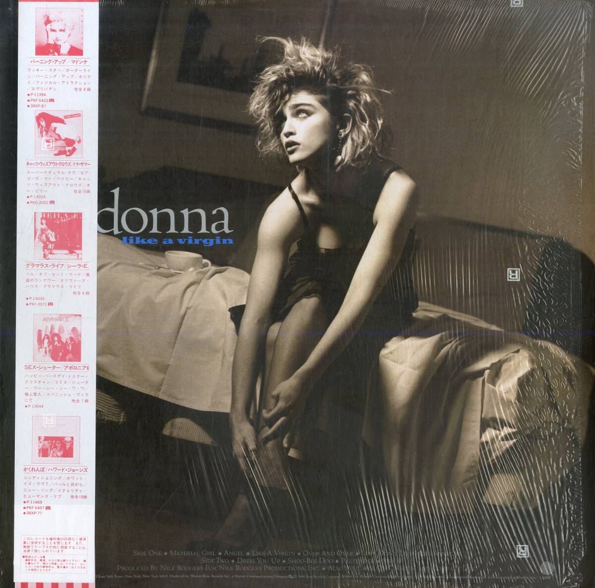 A00588770/LP/マドンナ (MADONNA)「Like A Virgin (1984年・P-13033・シンセポップ)」_画像2