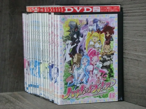 ハートキャッチプリキュア！ 全16巻セット DVD※同梱12枚迄OK！4a-3683_画像1