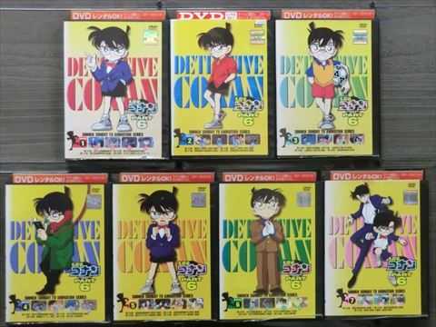 名探偵コナン PART6 全7巻セット DVD※同梱8枚迄OK！4a-0570_画像1
