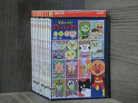 それいけ！アンパンマン’１９ 全12巻セット DVD※同梱120枚迄OK！4a-3705の画像1