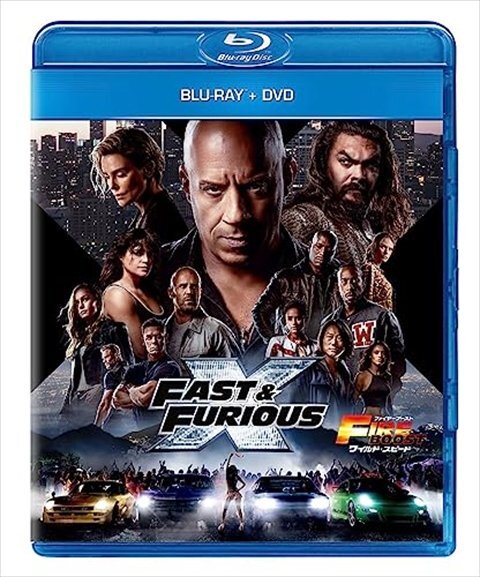 【新品未開封】 ワイルド・スピード／ファイヤーブースト ブルーレイ+DVD Blu-ray 6g-1813_新品未開封