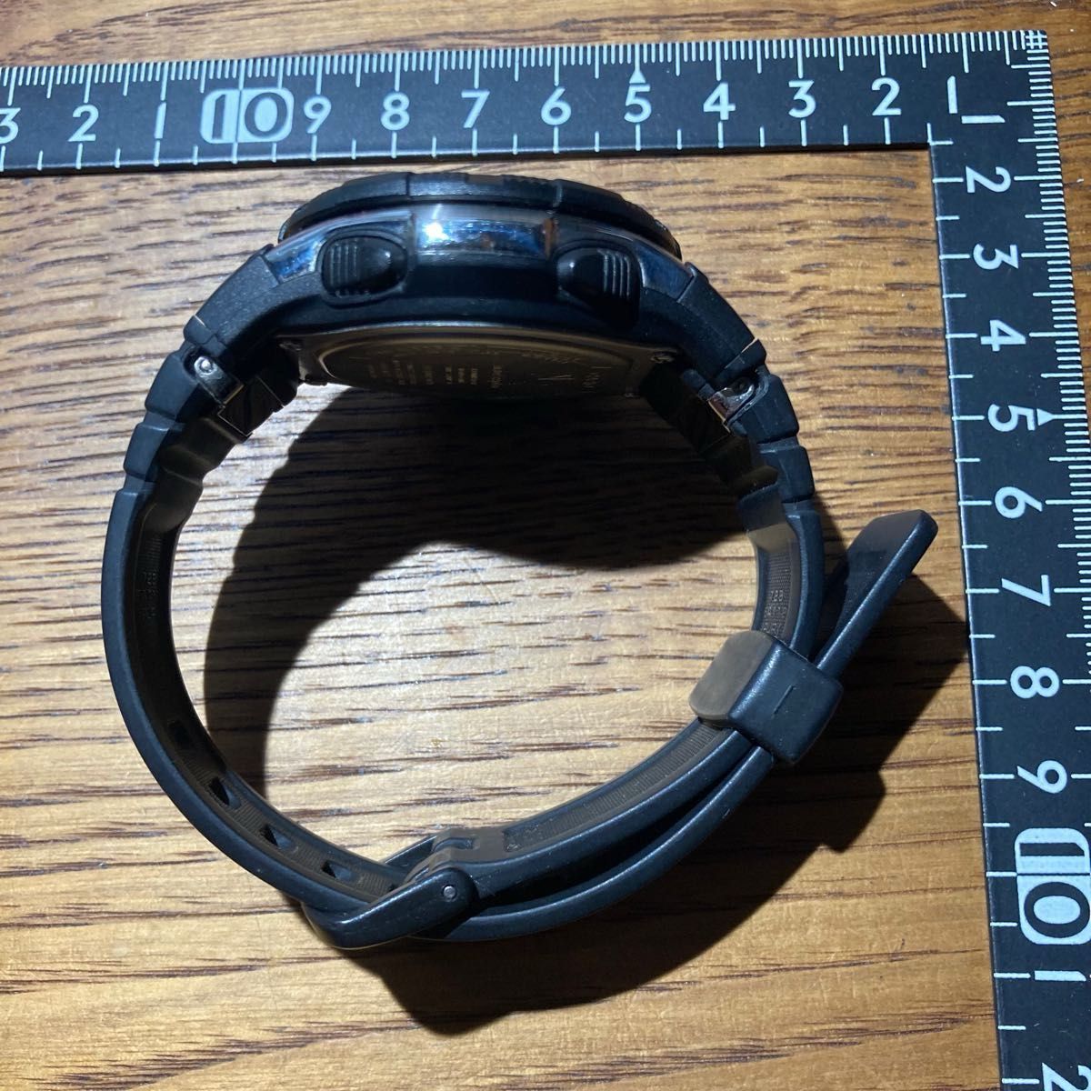 【箱・説明書付き】カシオ　電波腕時計　WVA-107HJ 予備電池付き