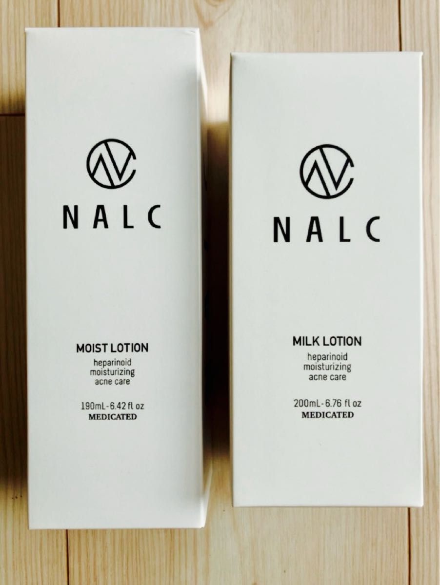 NALC 薬用モイストローション 190ml 薬用ミルクローション 200ml  医薬部外品 (化粧水+乳液セット)