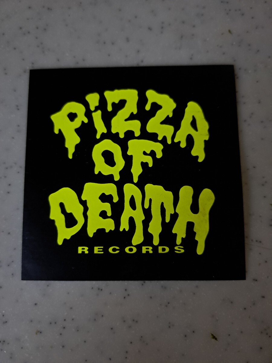 送料無料！ 正規・非売品！PIZZA OF DEATH ステッカー HI-STANDARD 横山健 WANIMA ワニマ ハイスタ KEN YOKOYAMA BBQ CHICKENS BURL _画像1