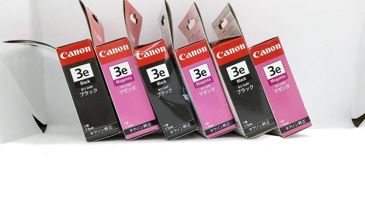 ●【純正】Canon　BCI-3eM/3eBK 6個セット _画像3