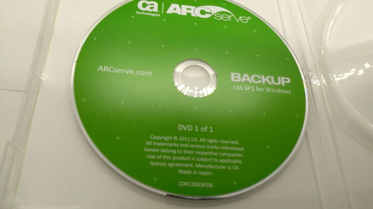 ●FUJITSU ARC serve backup r16 for windows -Japanese Fujitsu L00A_画像4