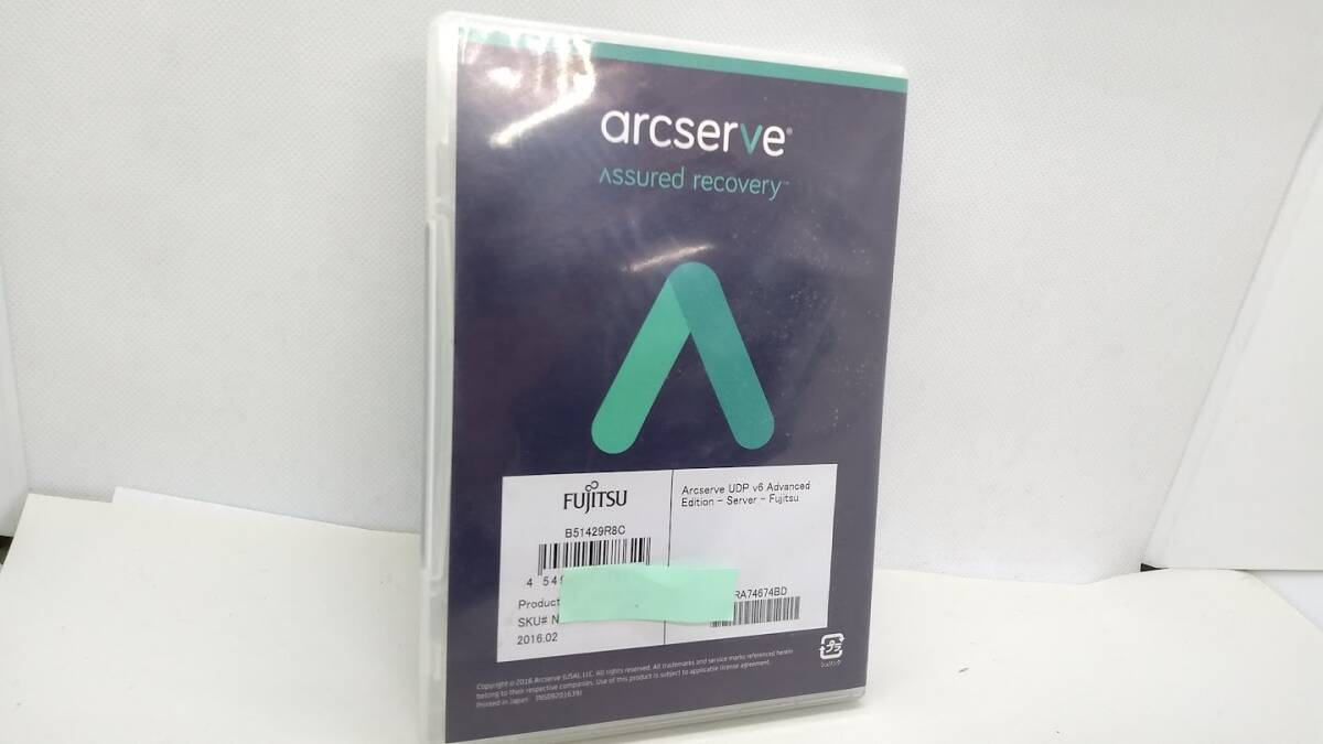 ●Arcserve UDP V6 Advaced Edition -Server Fujitsu の画像2