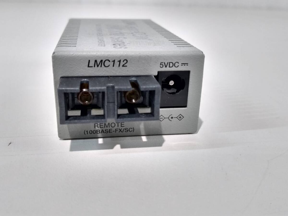 ☆現状品 Allied Telesis CentreCOM LMC112 ファースト イーサネット メディア コンバーター