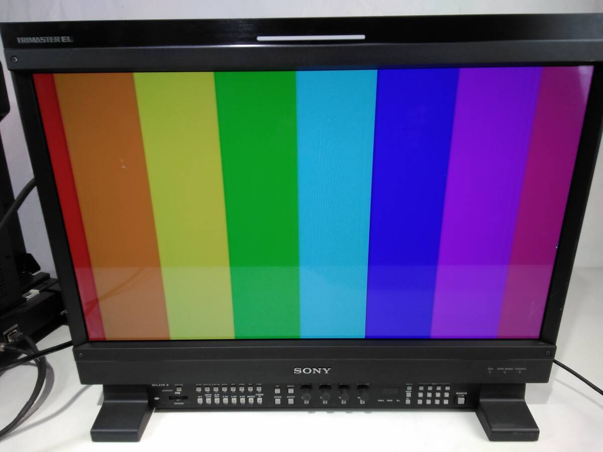 ▼1円スタート！SONY PVM-E250+BKM-16R プロフェッショナルモニター！ジャンク品の画像8