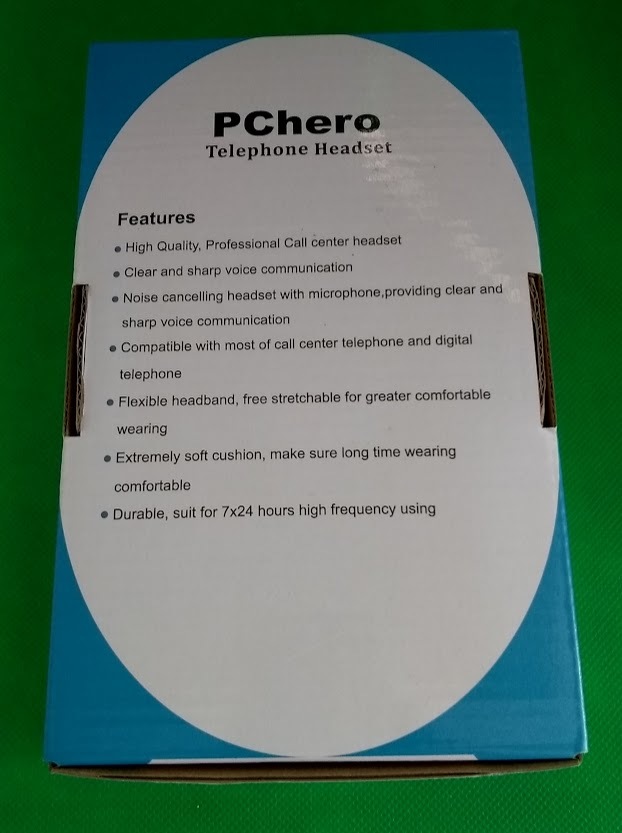 ●PChero 電話 ヘッドセット 電話機用 HA0021HC-JP ヘッドフォン ハンズフリー （T7-MR71）_画像2