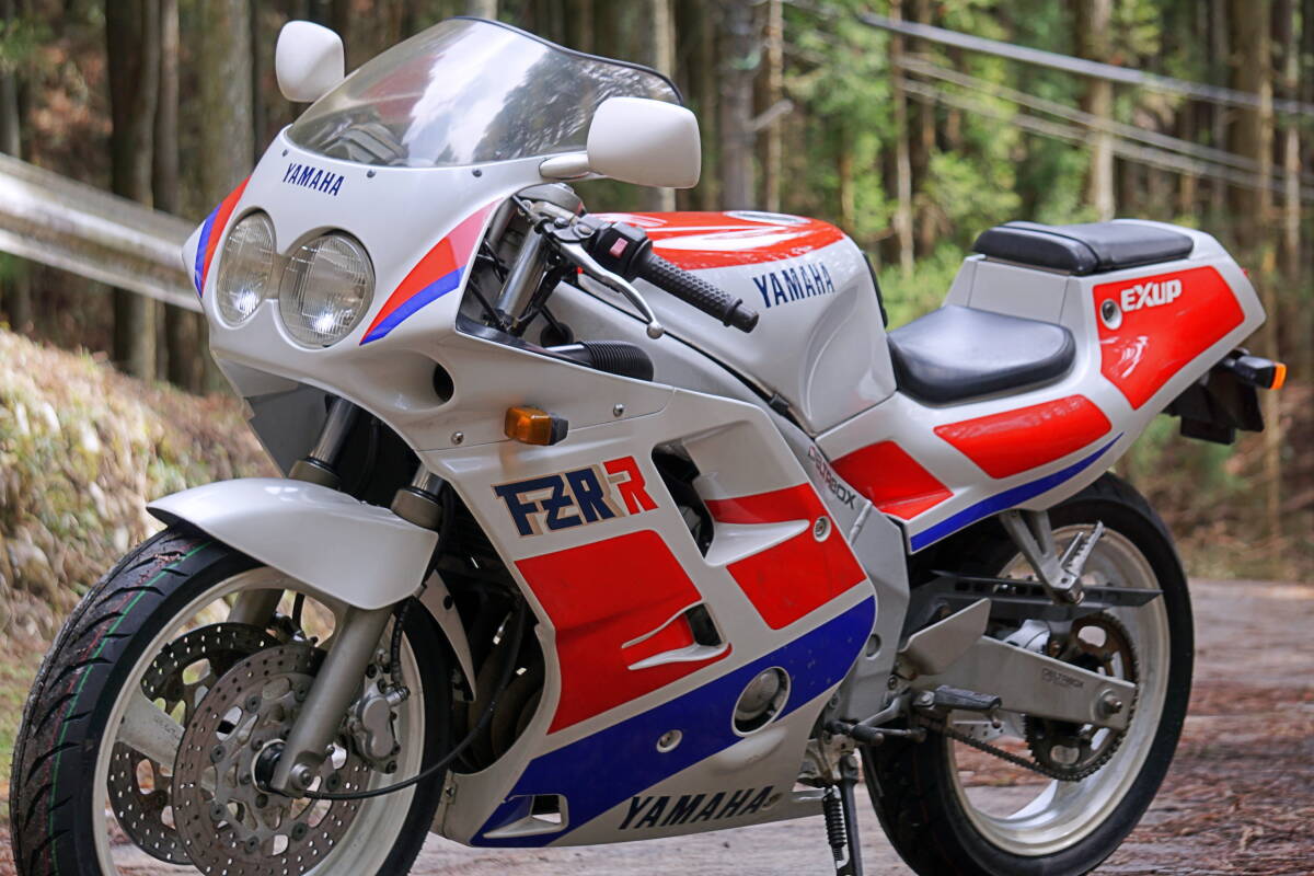 整備済み ★ 登録のみで乗り出し可能 ★ 新品タイヤ ★ FZR250R ★ 3LN ★ ★ 本文中に画像多数掲載 ★ 動画あり ★ 実動車 の画像4