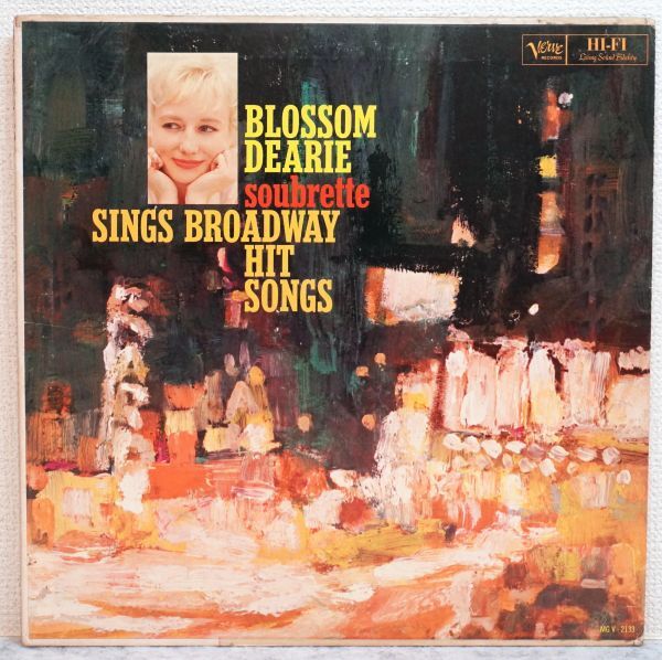 SOUBRETTE sings Broadway hit songs / Blossom Dearie ブロッサム・デアリー 米VERVE DG_画像1
