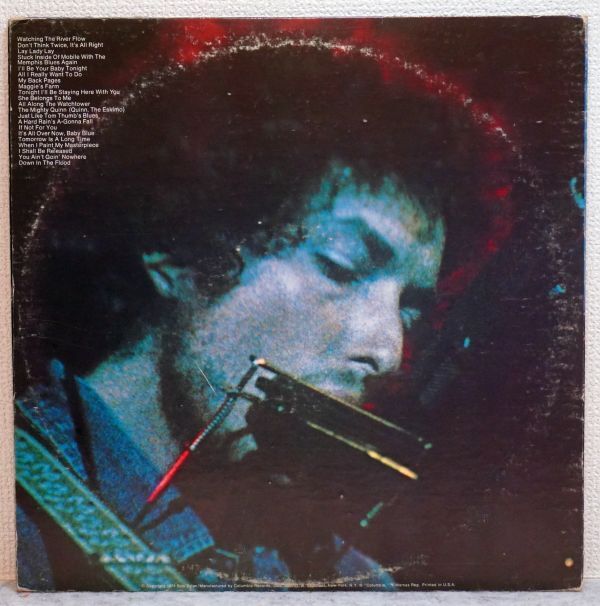 BOB DYLAN GREATEST HITS VOL.2 / ボブ・ディラン 米CBS 2枚組_画像2