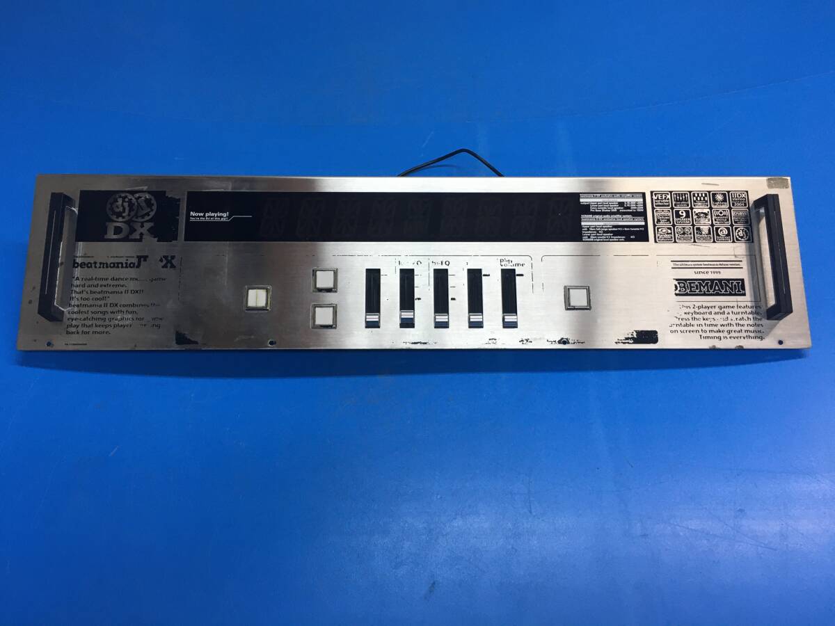中古 beatmania IIDX エフェクターコントロールパネル（0301）