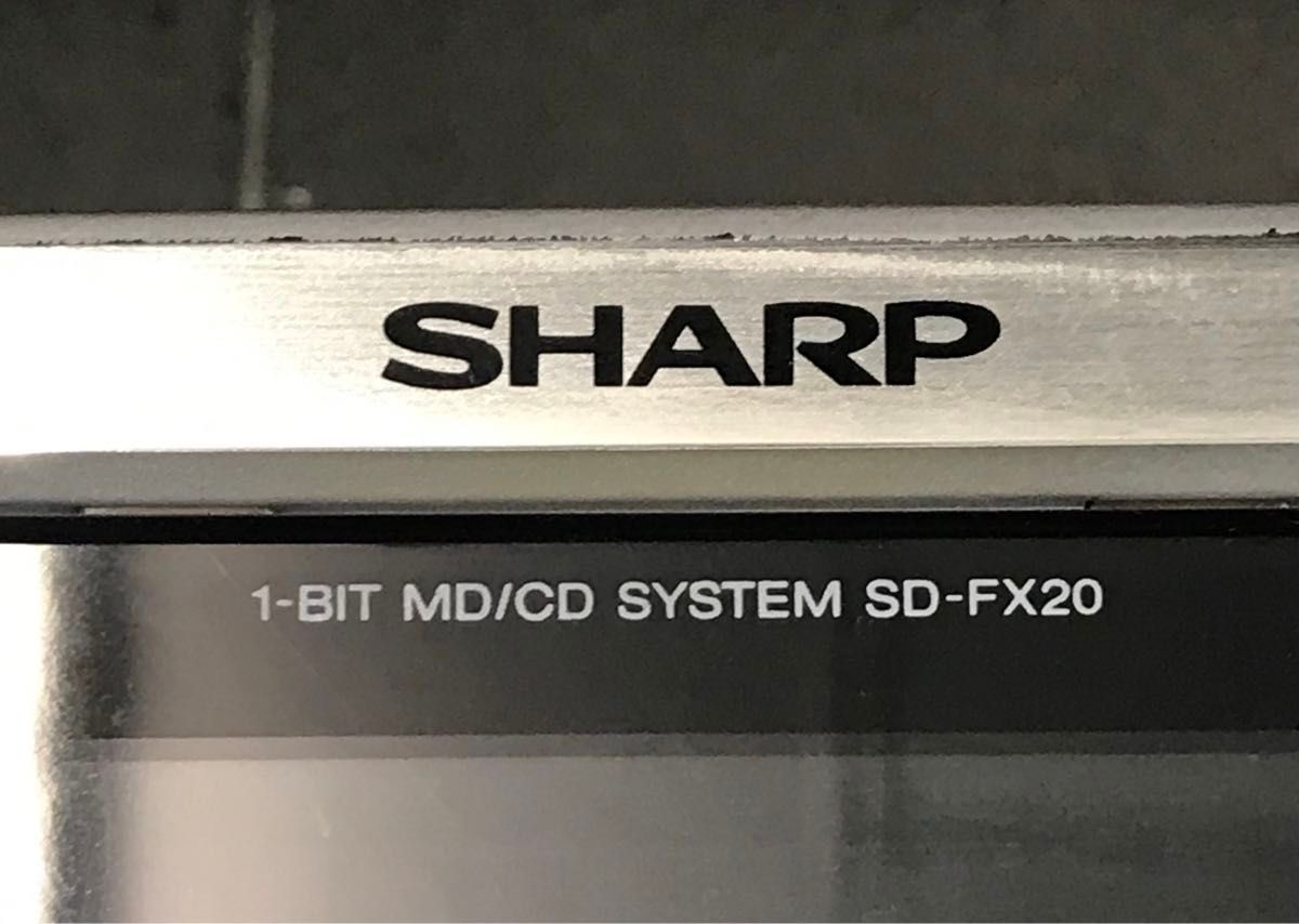 SHARP オールインワンコンポ　SD-FX20-S
