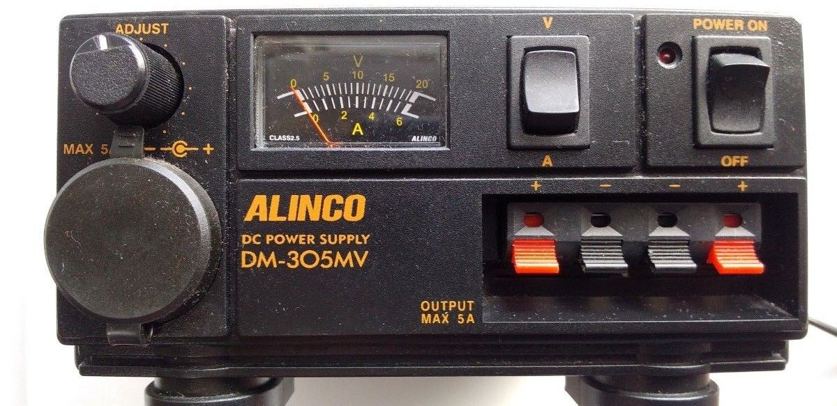箱入り新品　直流安定化電源　ALINCO　DM305MV　