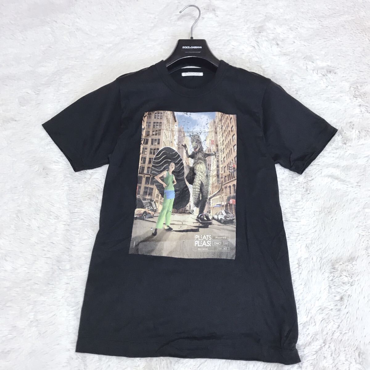 希少 PLEATS PLEASE イッセイミヤケ Tシャツ カットソー 希少 PLEATS PLEASE イッセイミヤケ Tシャツ カットソー