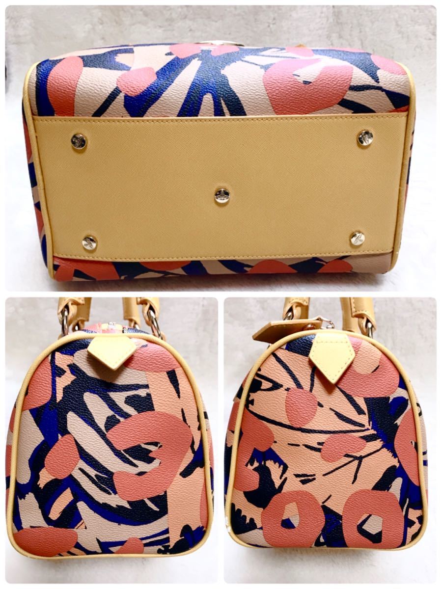 美品 Vivienne Westwood 2way ミニボストン PVC マルチ 美品 Vivienne Westwood 2way ミニボストン PVC マルチ
