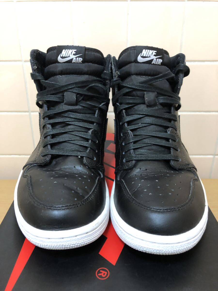 NIKE AIR JORDAN 1 RETRO HIGH OG ナイキ エアジョーダン1 レトロ ハイ OG 555088-006 サイズUS9 27.0cm ブラック　FK_画像3