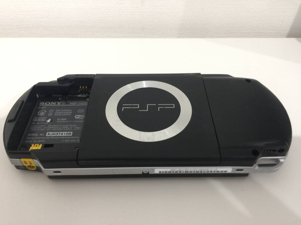 2403139 プレイステーション ポータブル 本体 PSP-1000 ブラック プレステ ジャンク_画像6