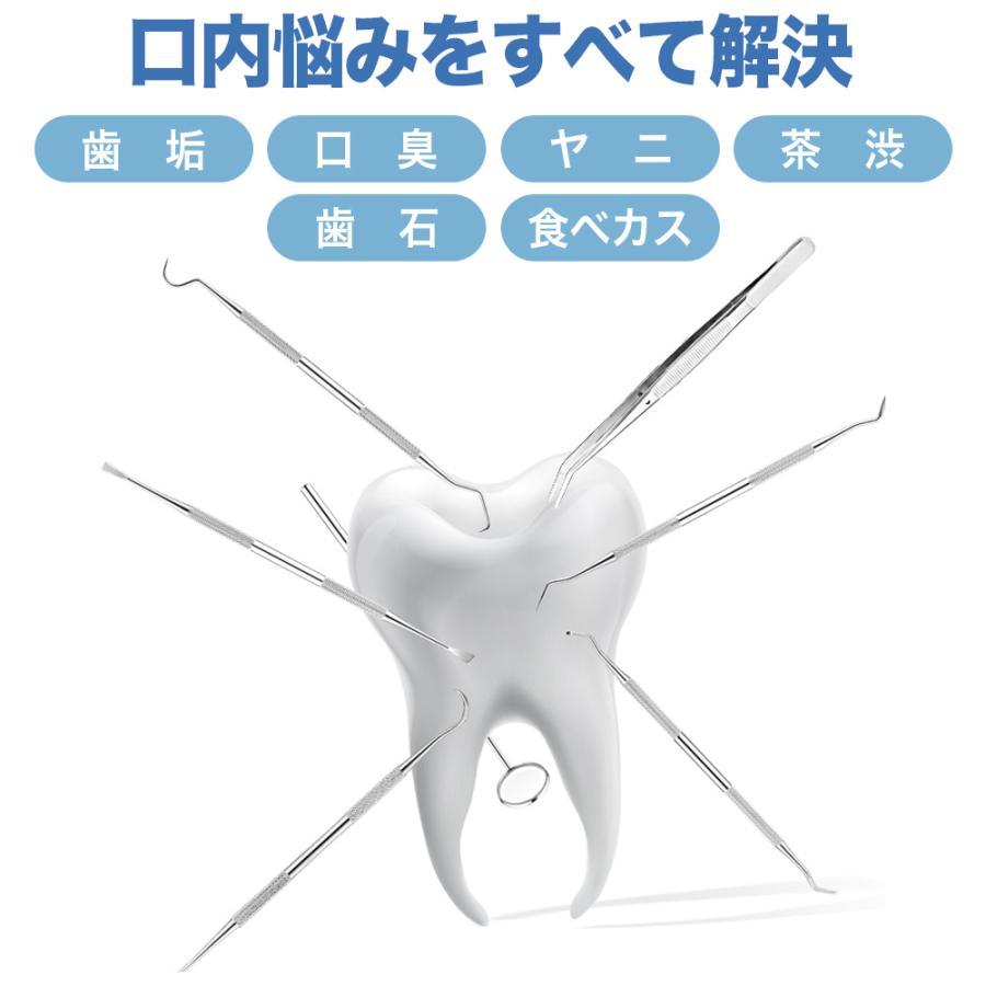 歯石取り 歯石とり 器具 歯石除去 歯石 オーラルケア 歯垢 スケーラー 自分で取る ヤニ取り デンタルミラー 歯 犬 デンタルケア デンタル_画像5