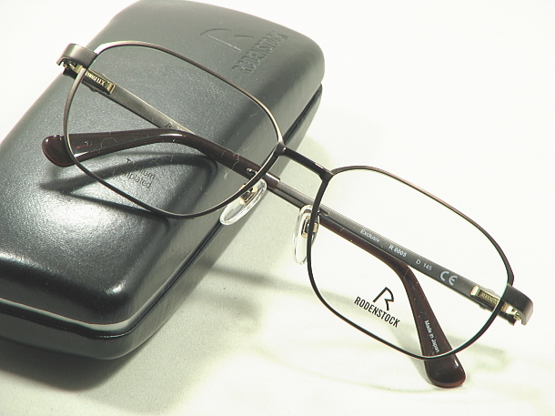 【RODENSTOCK-Exclusiv】ローデンストックメガネR-0005-D 日本製高級メガネ　バネ丁番　格安 カットリム使用_画像1