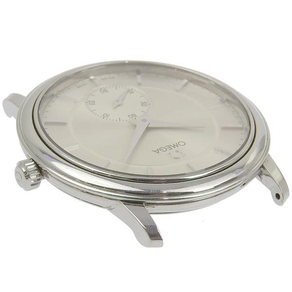 1円 稼働 オメガ OMEGA cal.651 手巻き デビル スモセコ シルバー文字盤 SS メンズ 腕時計