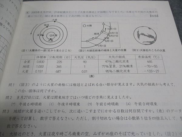 WC05-060 四谷大塚 小6年 予習シリーズ 入試実戦問題集 難関校対策 理科 下 未使用 240617-8 08m2B_画像4