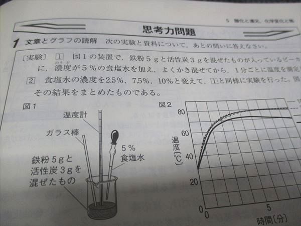 WC30-017 塾専用 中2年 新中学問題集 理科 未使用 15m5B_画像4