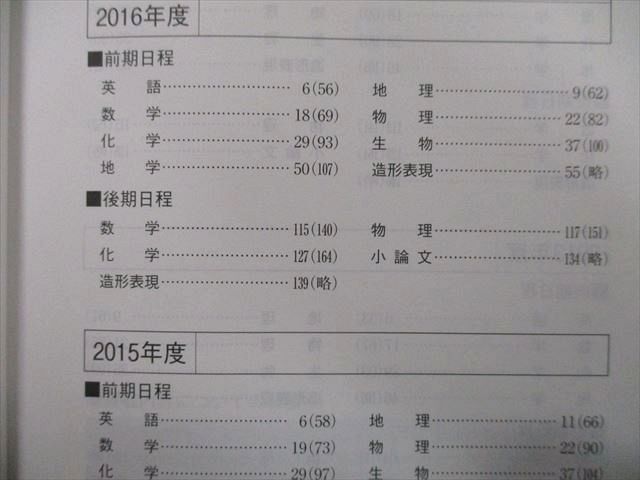 TV26-157 教学社 大学入試シリーズ 首都大学東京 理系 都市教養・都市環境・健康福祉学部他 最近4ヵ年 2017 赤本 sale 25m0B_画像3