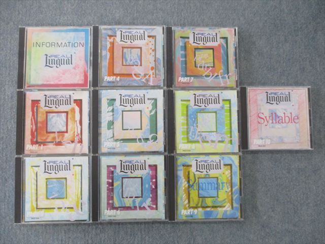 TN25-019 G.E.KEN. REAL LINGUAL INFORMATION/PART1/3～10 CD10枚 sale 00S4D_画像1