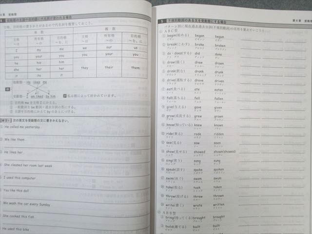 WA02-138 塾専用 中3 オリジナルテキスト英語 状態良品 10m5B_画像4