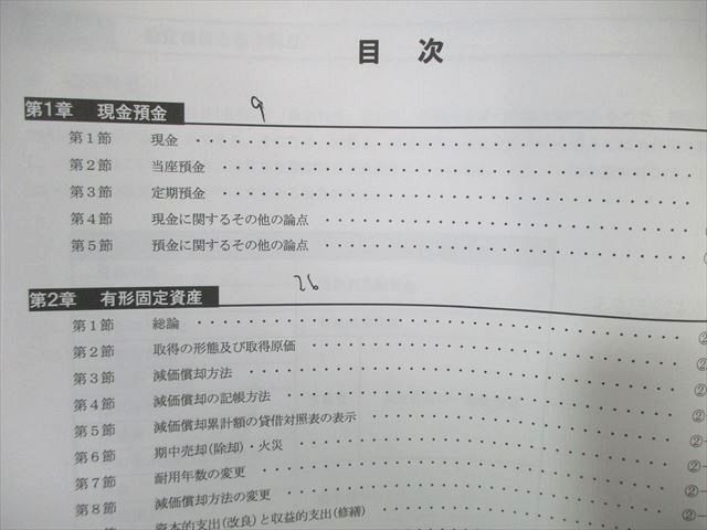 WC02-077 CPA会計学院 公認会計士講座 財務会計論(計算) テキスト1～6 2023年・2024年合格目標 計6冊 00L4D_画像2