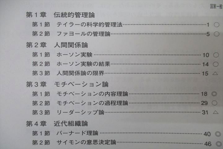 WE25-237 資格の大原 公務員試験 テキスト/実戦問題集 経営学 2023年合格目標セット 未使用 計2冊 22S4B_画像3