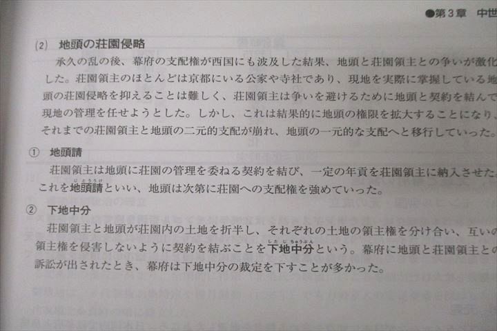 WD25-131 資格の大原 公務員試験 テキスト/実戦問題集 日本史 2023年合格目標セット 未使用 計2冊 18S4B_画像4