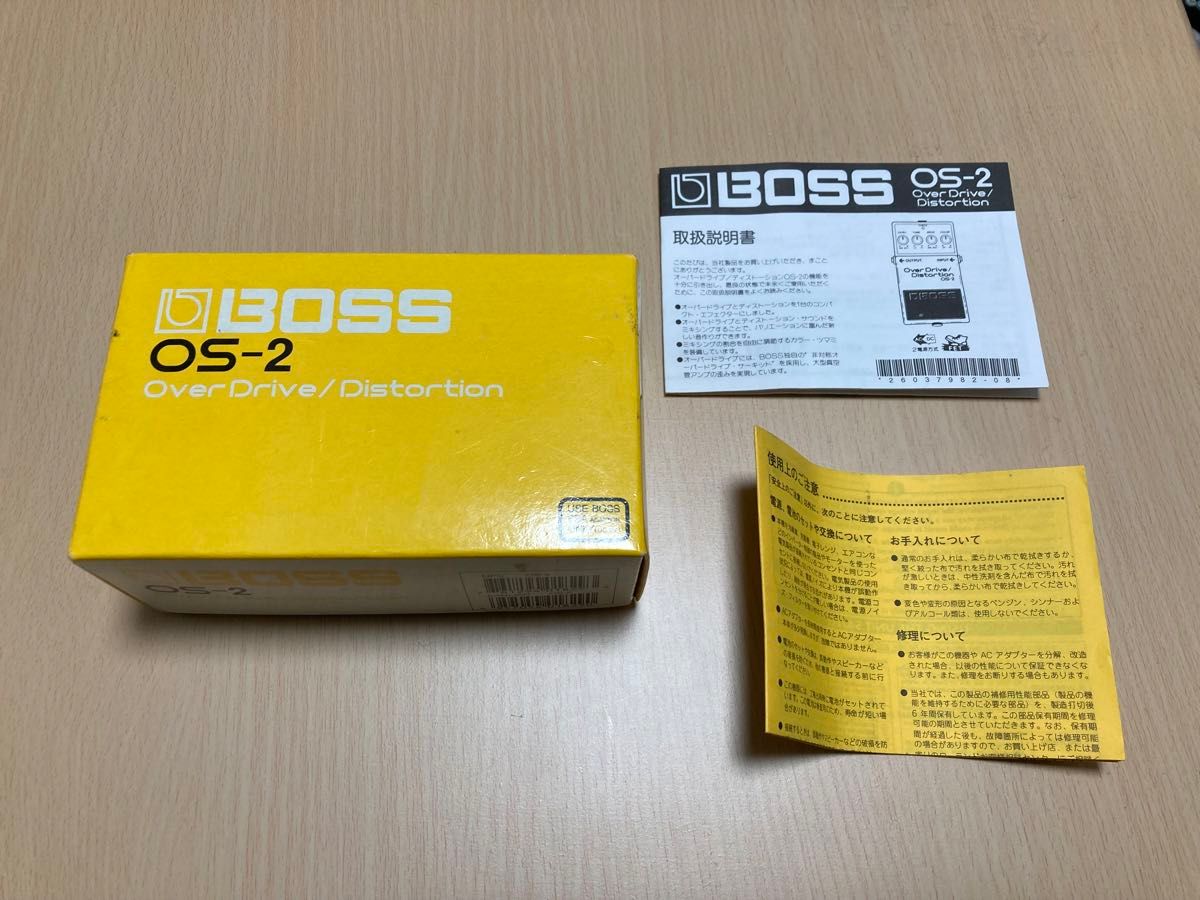 BOSS OS-2 オーバードライブ/ディストーション エフェクター