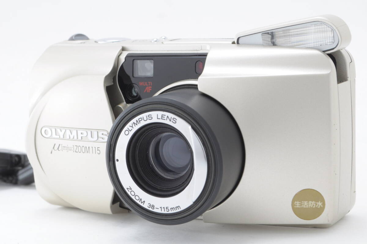 ■ 美品 ■ オリンパス OLYMPUS μ ZOOM 115 DELUXE コンパクトフィルムカメラ ＃R10Mh04-091